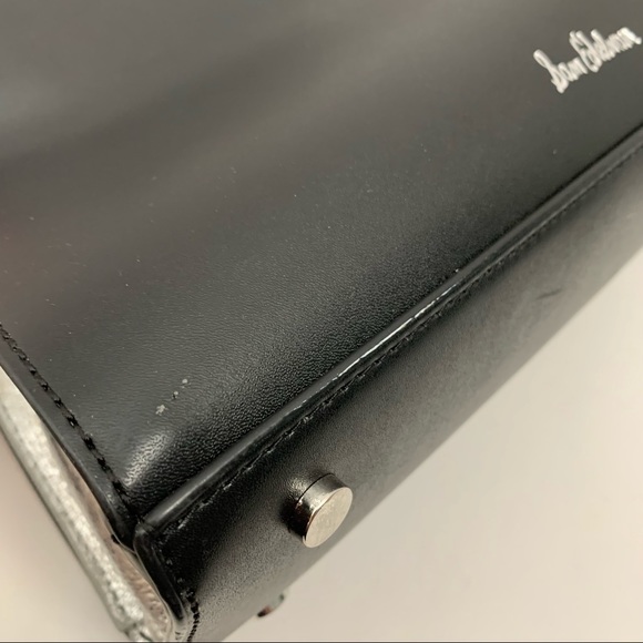 SAM EDELMAN Anthropologie black vegan purse hand bag crossbody bag - Picture 9 of 11